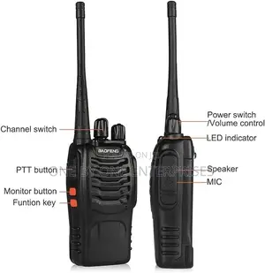 Baofeng Walkie Talkie Long Range Communication