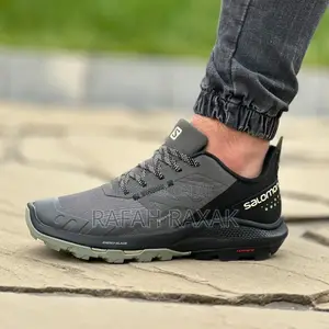 Original Grey Salomon Out Pulse Gore-Tex Hiking Sneakers