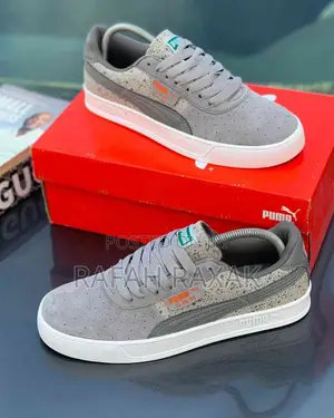 Original Men’S Suede Grey Puma G Villas Sneaker