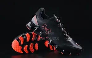 Original Triple Black Under Armour Scorpio Running Sneakers