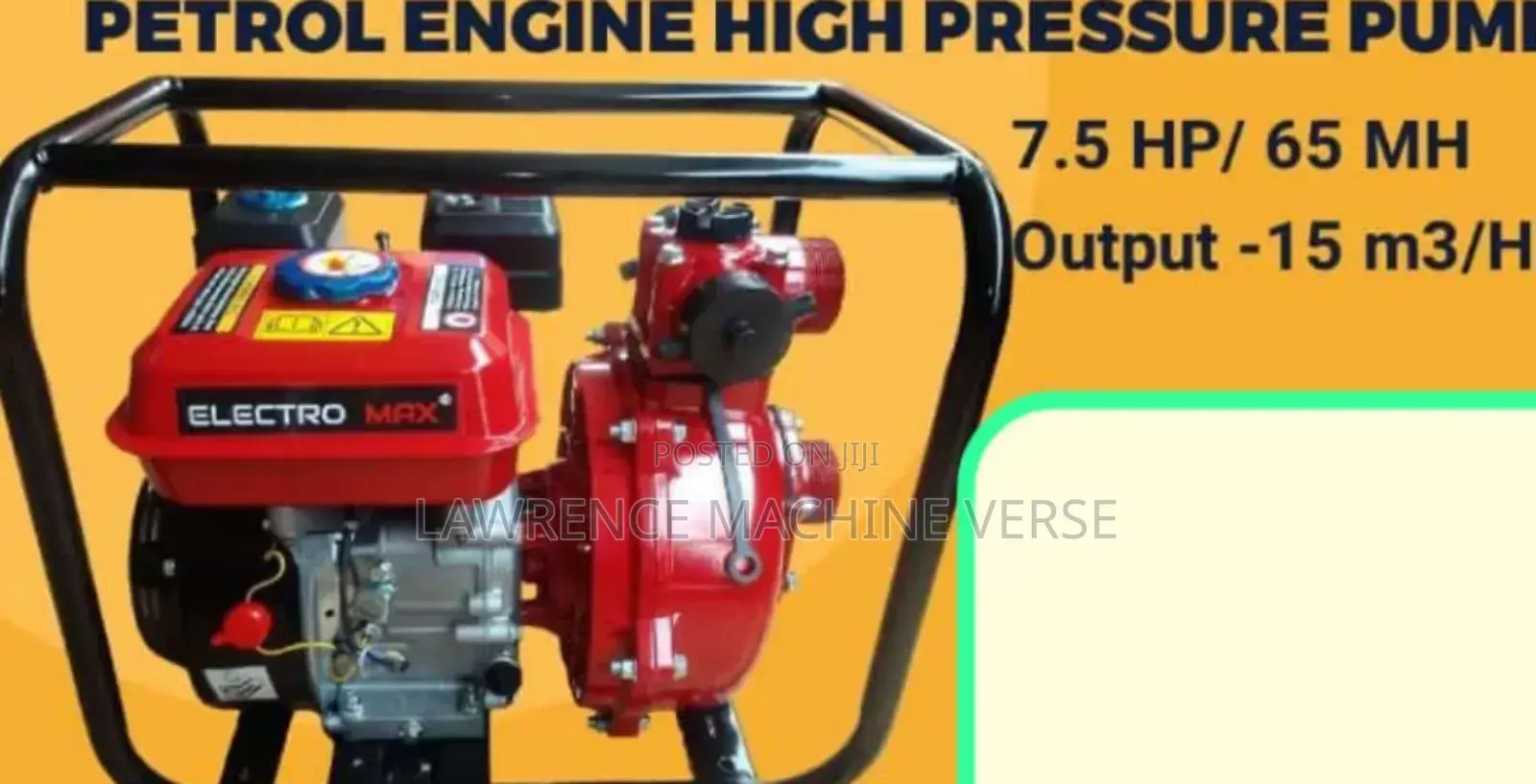 Gasoline High Pressure Water Pump