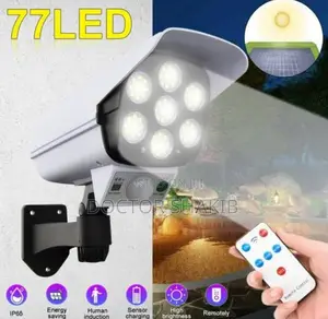 77 Led Solar Security Motion Sensor Solar Light With Remote