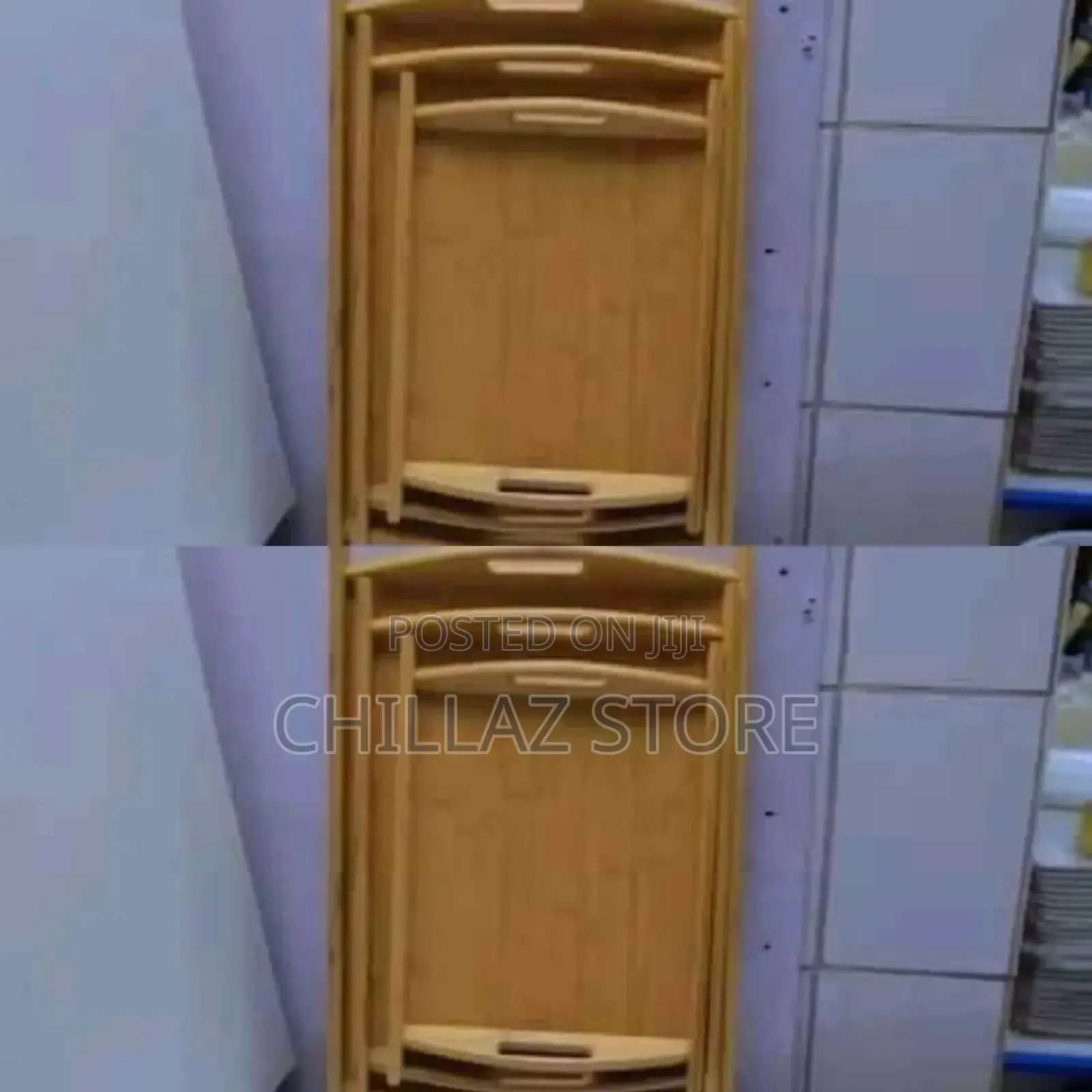 Wooden Tray Set
