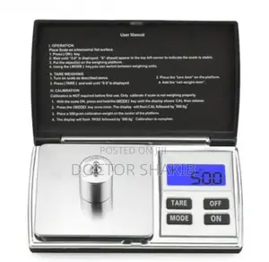 Compact Digital Pocket Precision Scale