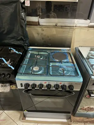 Hisense Cooker 3 Gas Burners and 1 Electric Plate