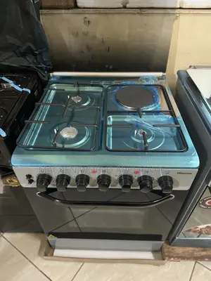 Hisense Cooker 3 Gas Burners and 1 Electric Plate