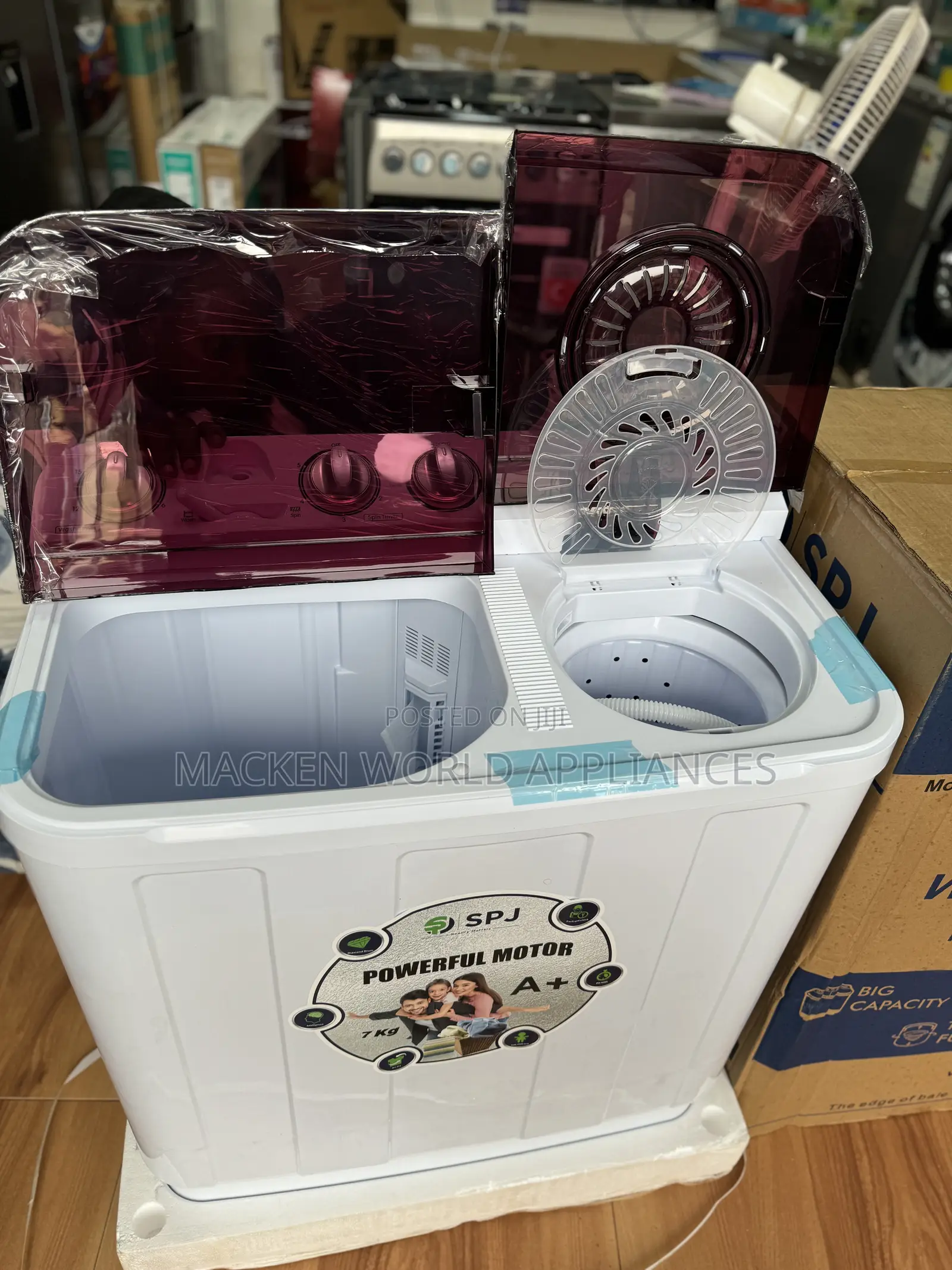 7kg SPJ Twin Tub Washing Machine