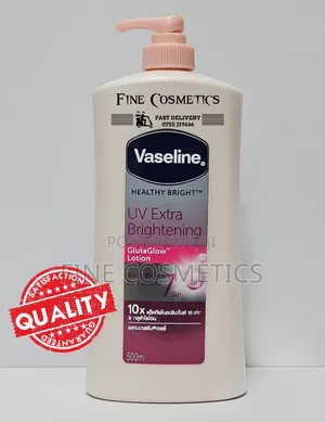 Vaseline Healthy Bright Uv Lightning Gluta Glow Lotion. 500g