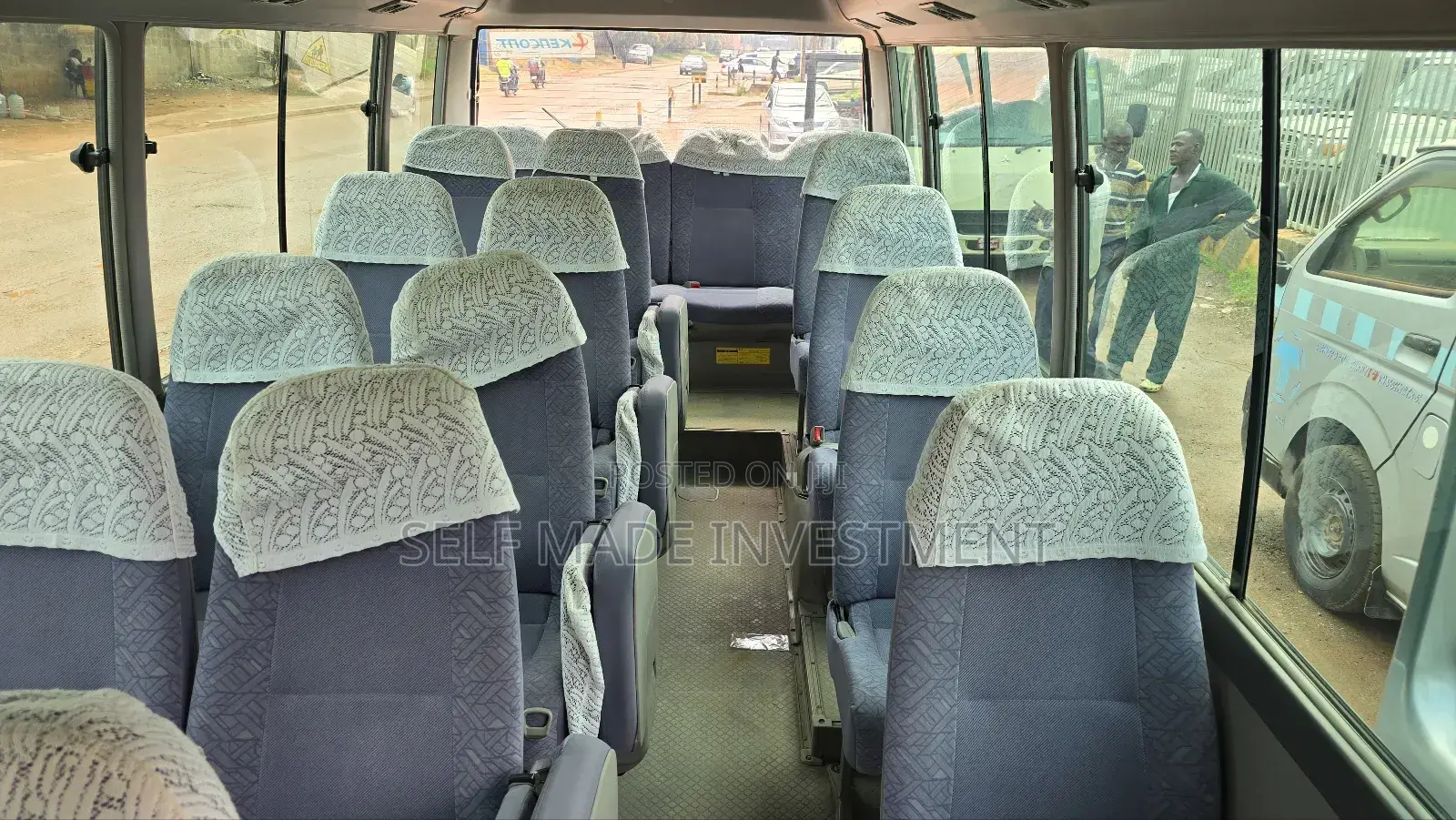 Toyota Coaster 2011 Silver