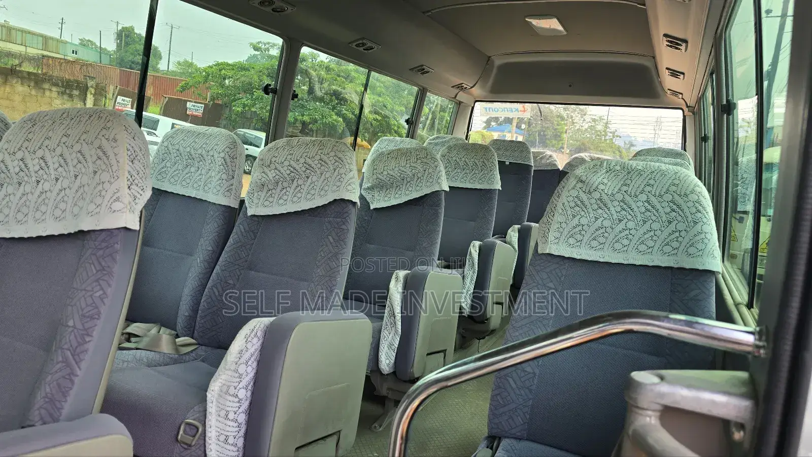 Toyota Coaster 2011 Silver