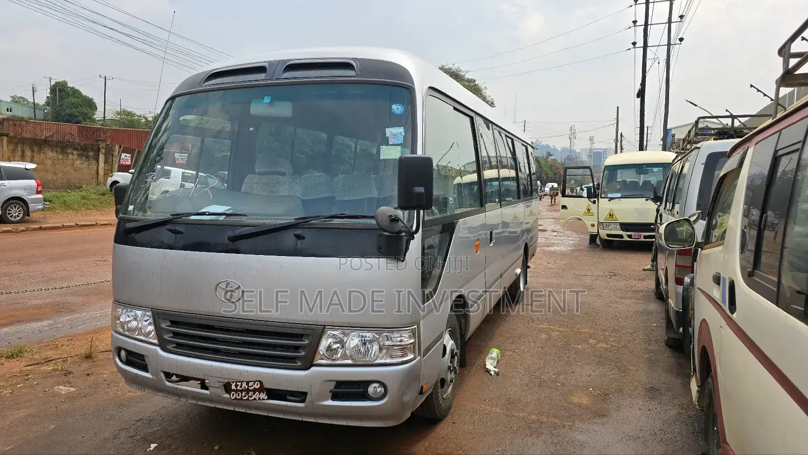 Toyota Coaster 2011 Silver