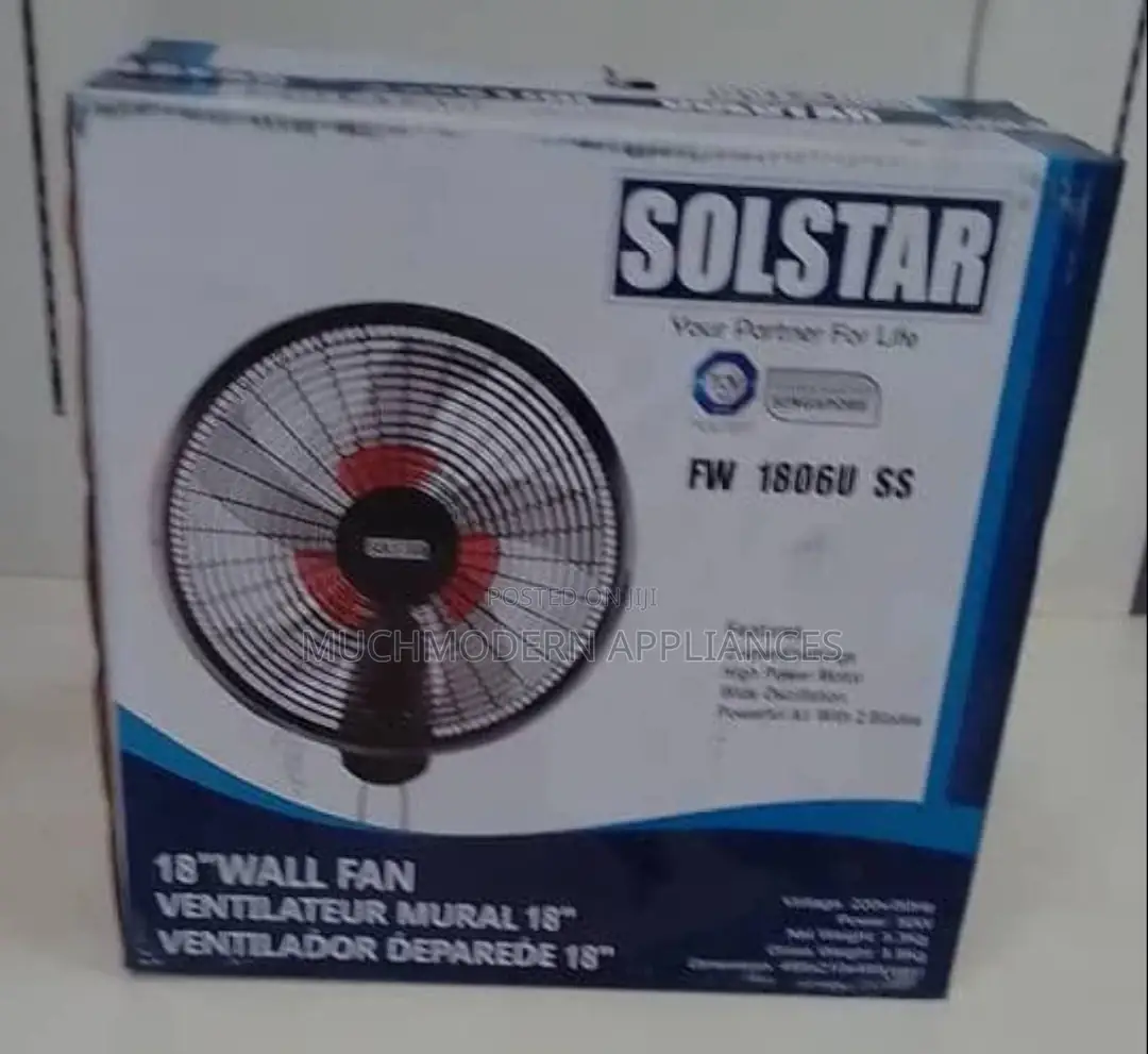 Solstar 18inchs Wall Fan