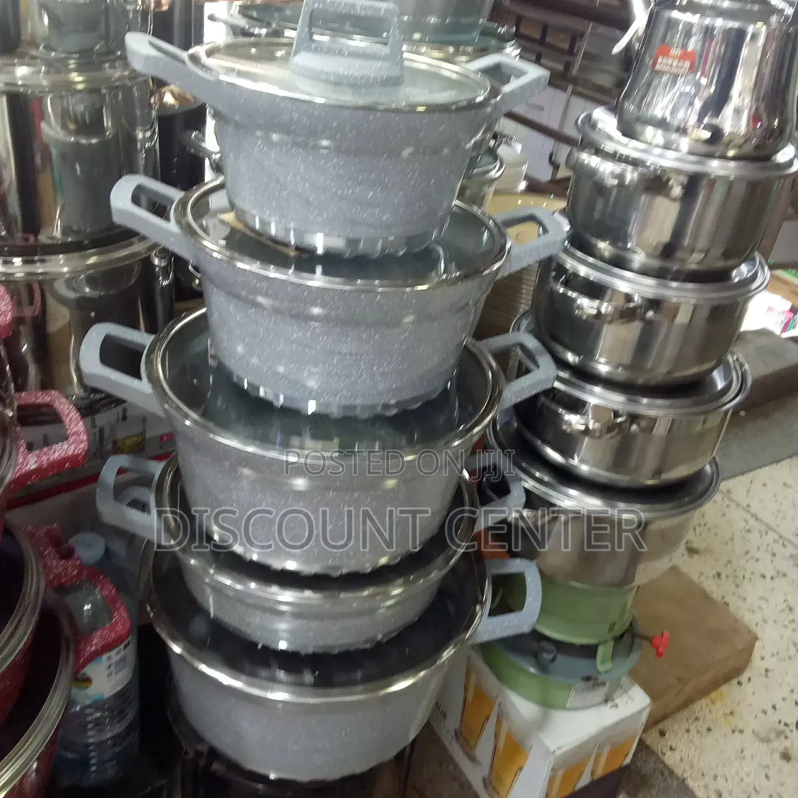 Saucepans Granite 5 Pieces