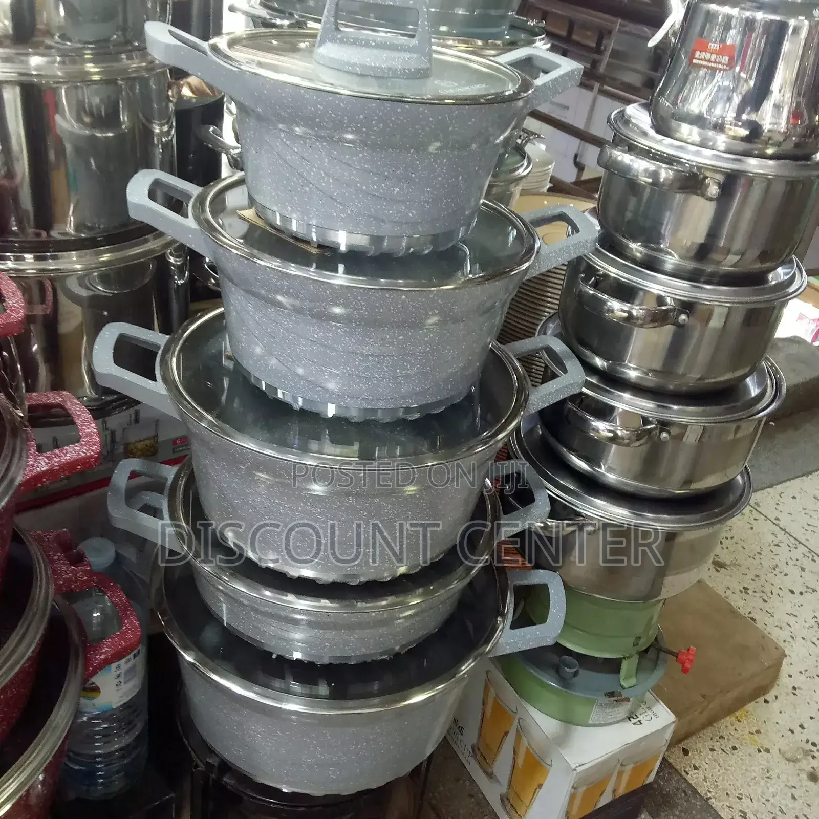 Saucepans Granite 5 Pieces