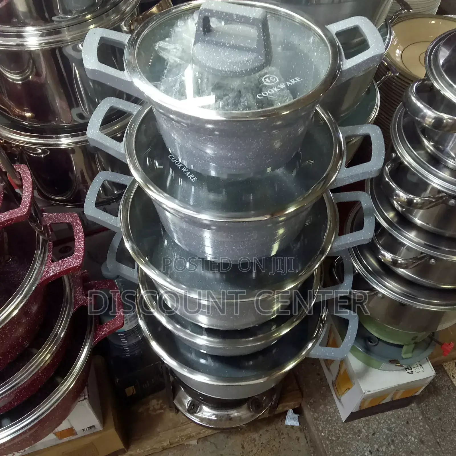 Saucepans Granite 5 Pieces