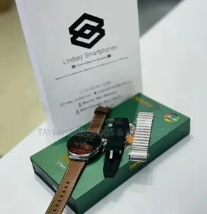 RW - 50 Round Shape Curved AMOLED Display Smart Watch