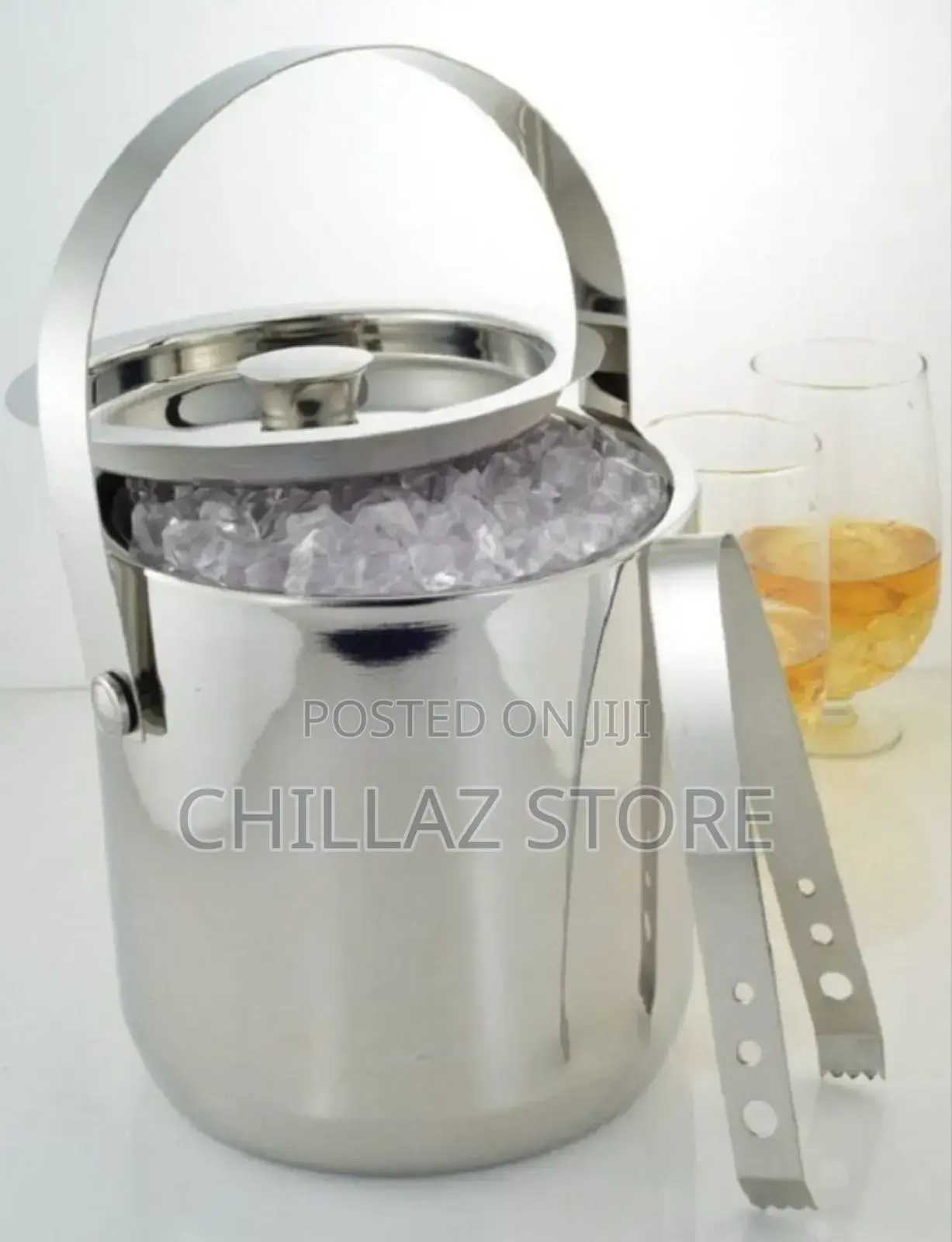 Stainless Ice Cube Bucket