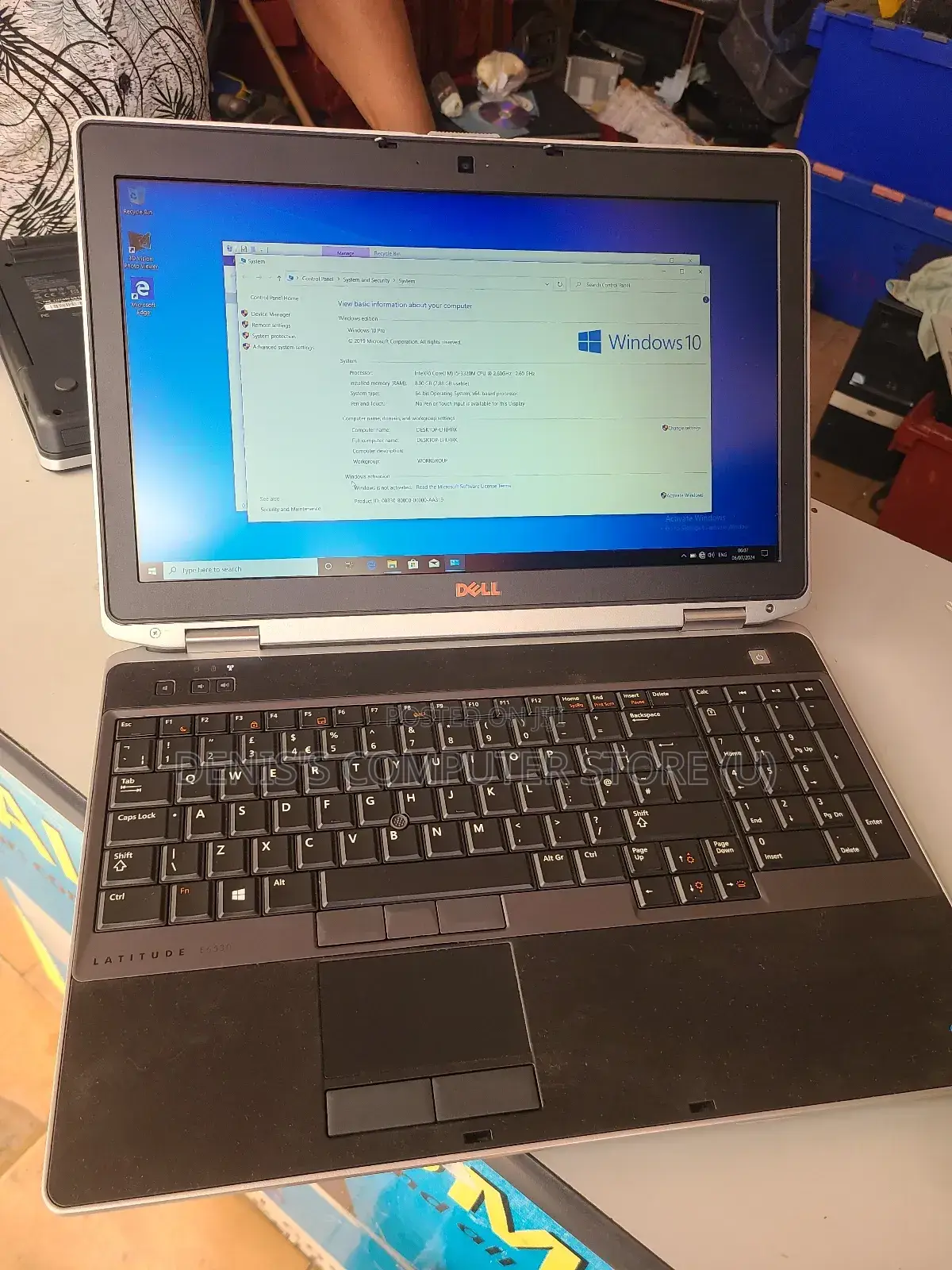 Laptop Dell Latitude E6530 8GB Intel Core I5 SSHD (Hybrid) 500GB