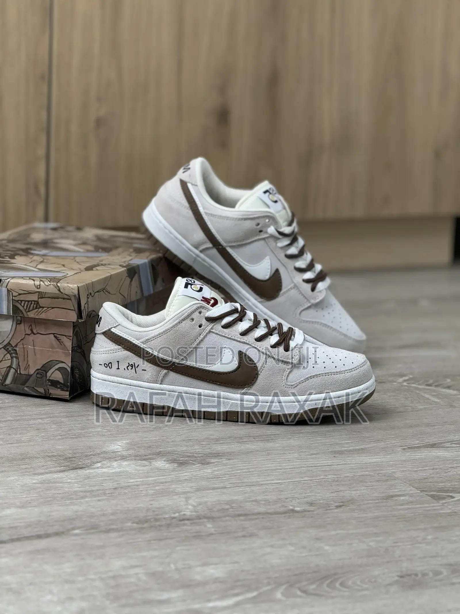 Original Nike SB Dunk Low “Yes L Do” Suede Sneakers