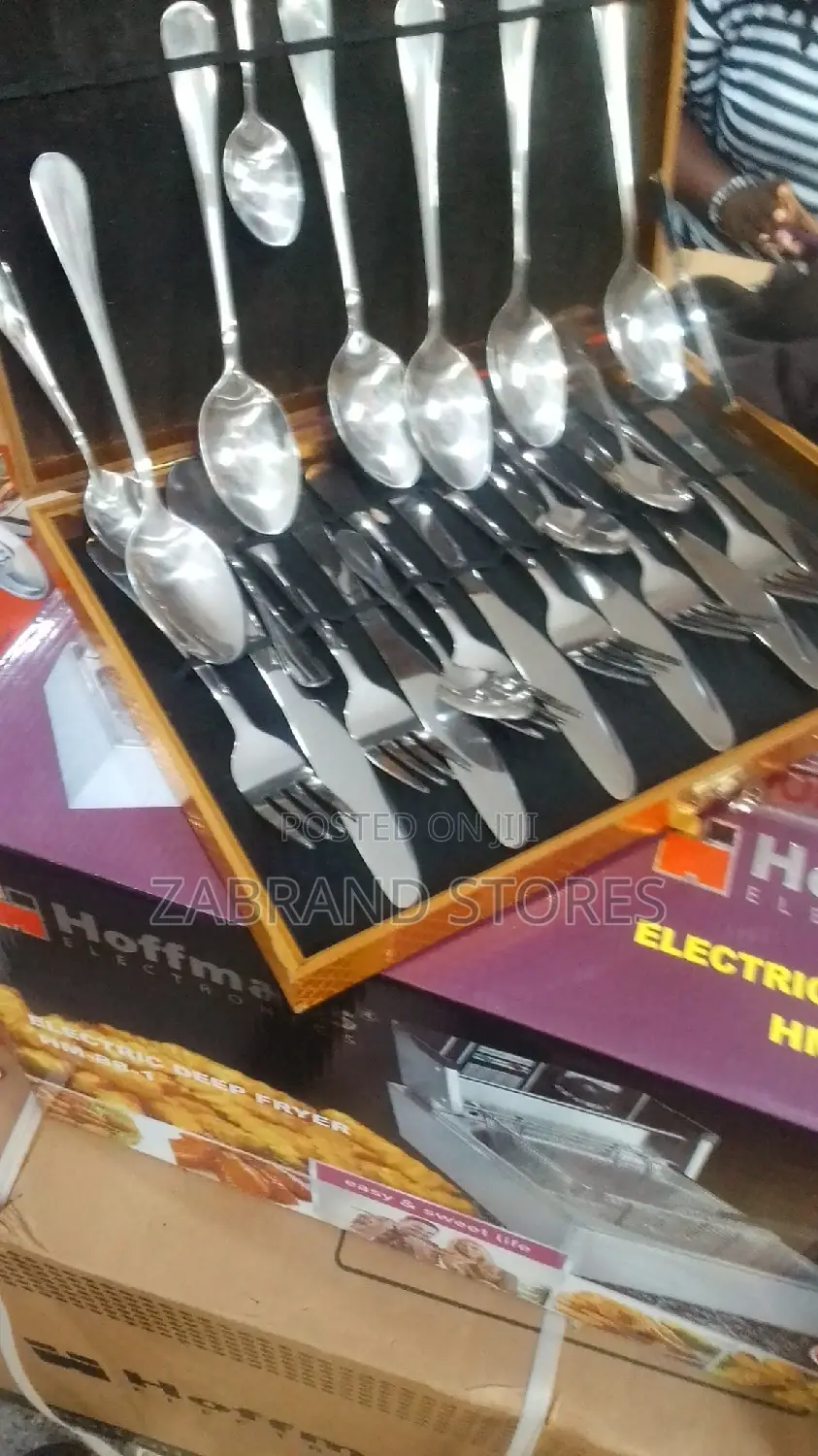 Stainless Steel Cutlery Box