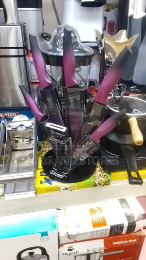 Rotating Kitchen Knife Set