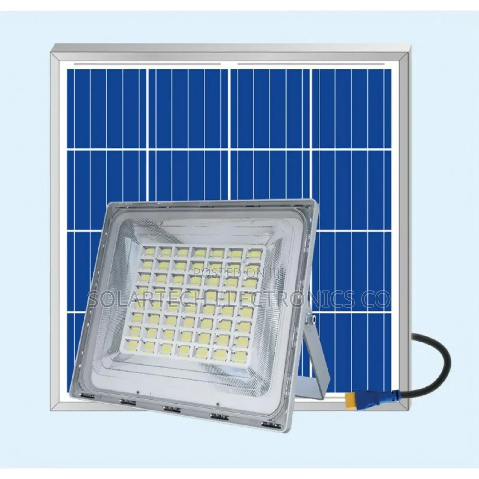 400W Blue Carbon Solar Flood Lights