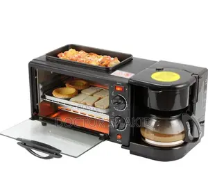 Electric 3-in-1 Breakfast Machine 9L Oven