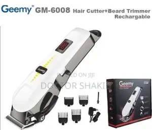 New Geemy Hair Cutter + Beard Rechargeable Trimmer