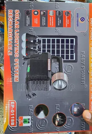 Multifunctional Solar Lighting System And Power Bank