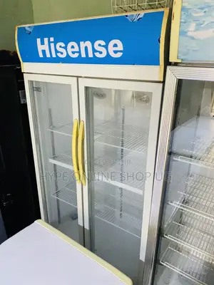 Showcase Double Door Display Fridge
