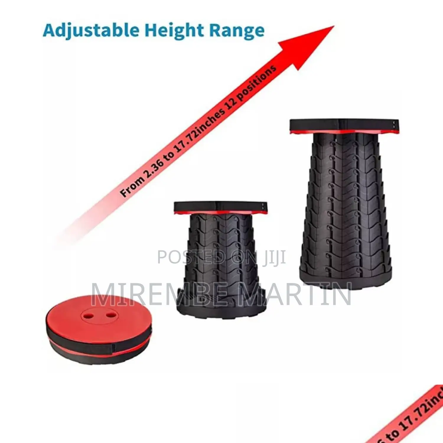 Foldable Camping Stool.