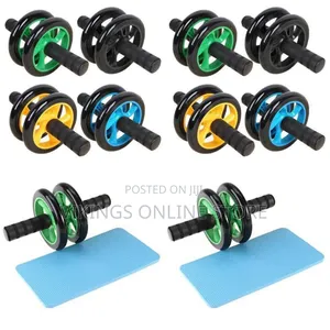 Ab Roller Wheel Full Body Workout Free Kneemat