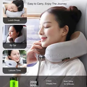 U Shaped Rechargeable Neck Pillow
