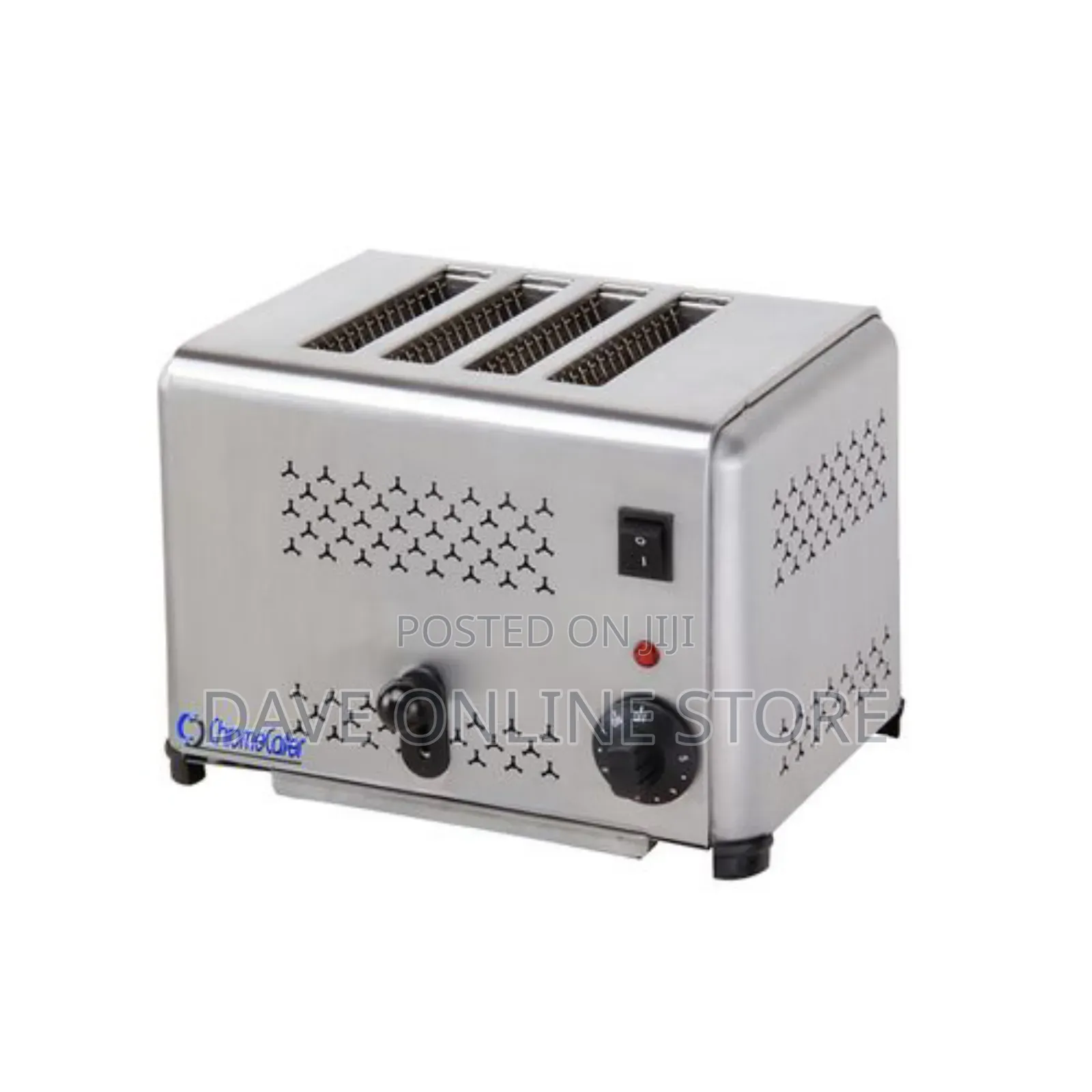 Commercial Automatic Electric Pop Up Bread Toaster 4 Slicer