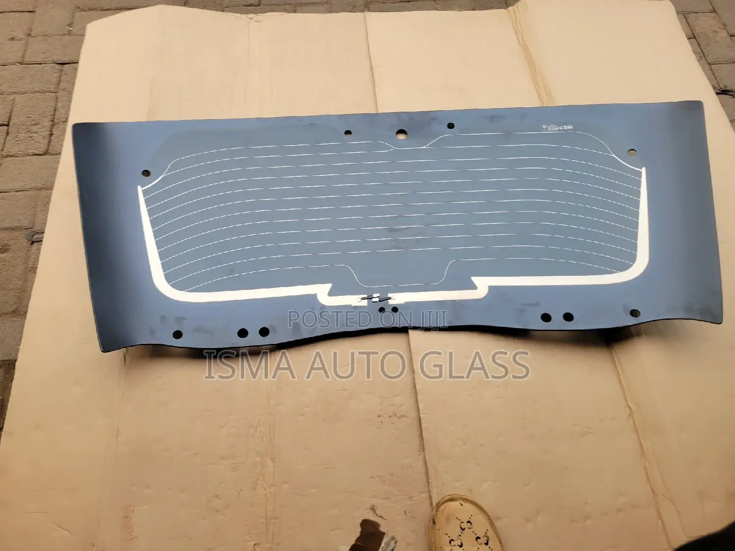 Windscreen Black Tinted and Rear Boot Glass