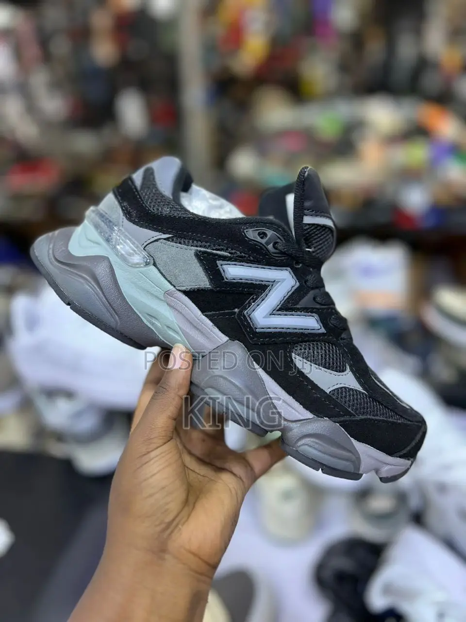 New Balance 9060 Black Castlerock'