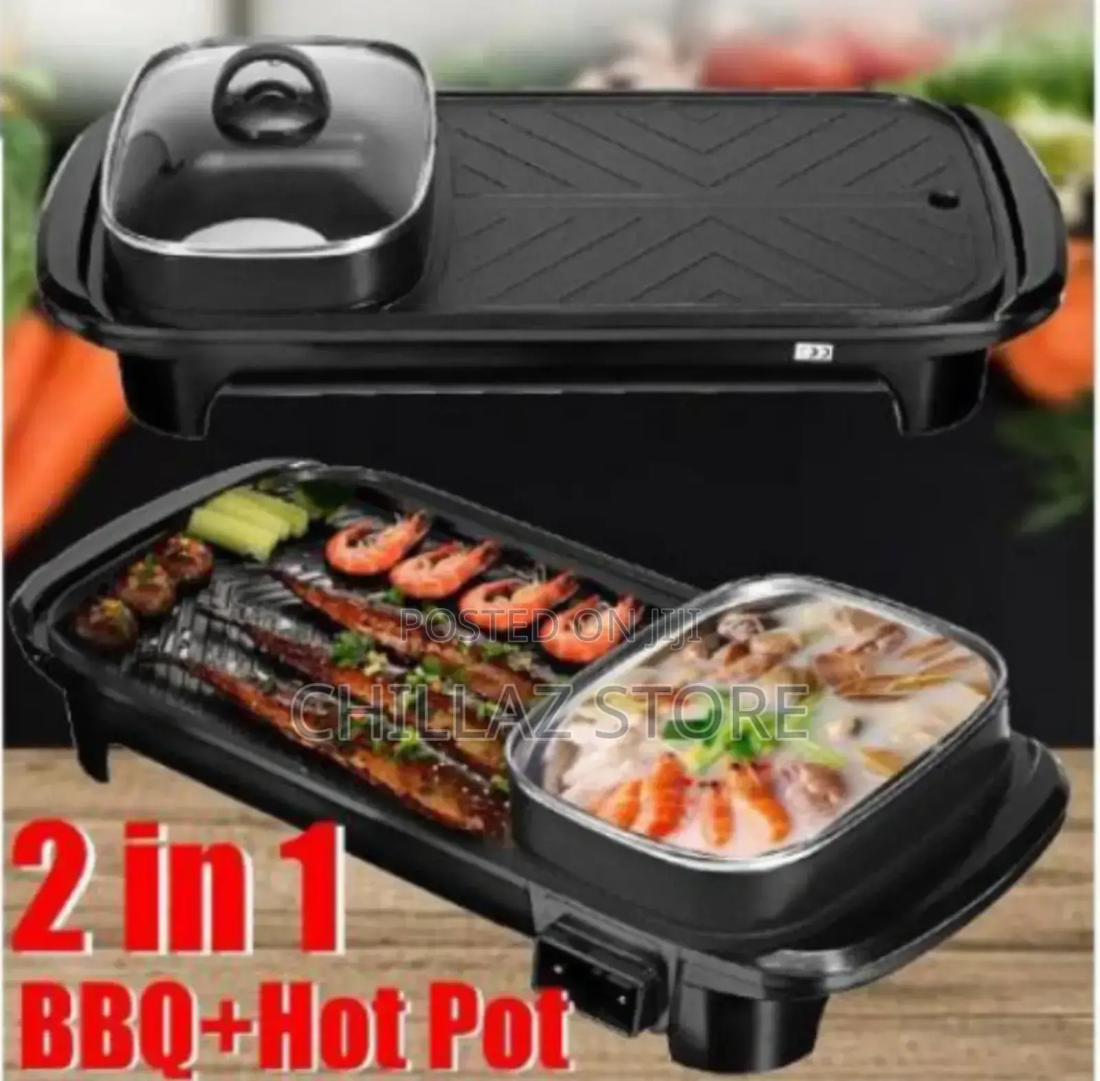2 In 1 BBQ Hot Plate