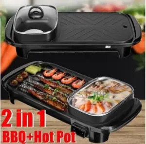 2 In 1 BBQ Hot Plate