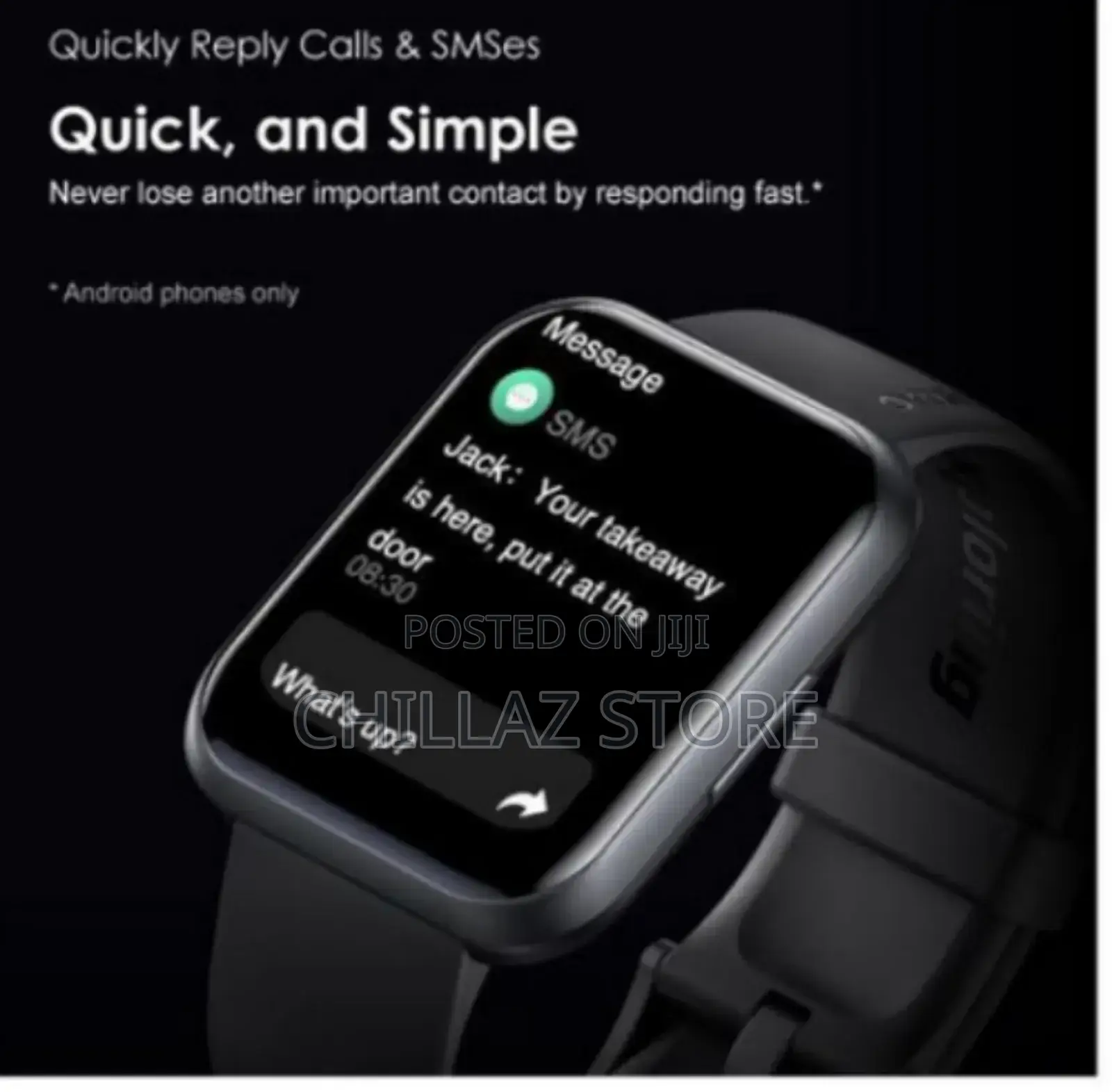 Rechargeable Smart Watch