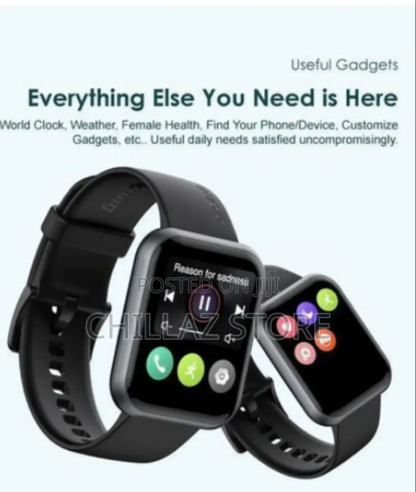 Rechargeable Smart Watch