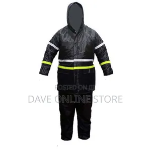 RIDING SUIT, Rain or Riding Coat With Reflector a Trouser