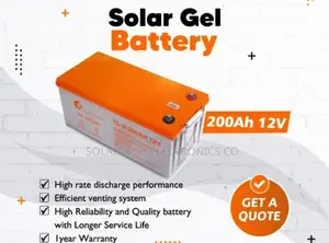 200ah Felicity Solar GEL Battery