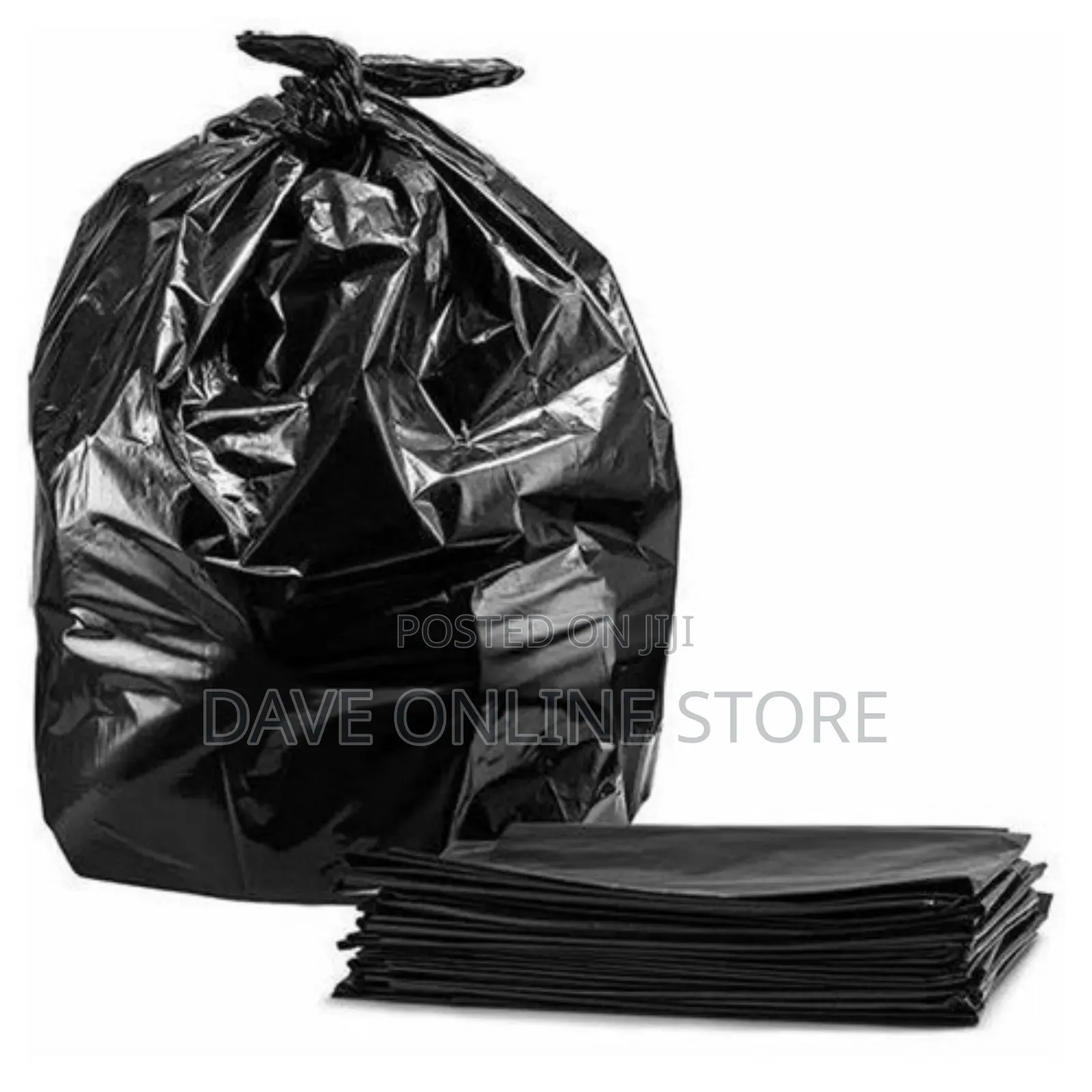 Trash Bags - Black , 50 Pieces