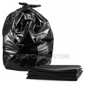 Trash Bags - Black , 50 Pieces