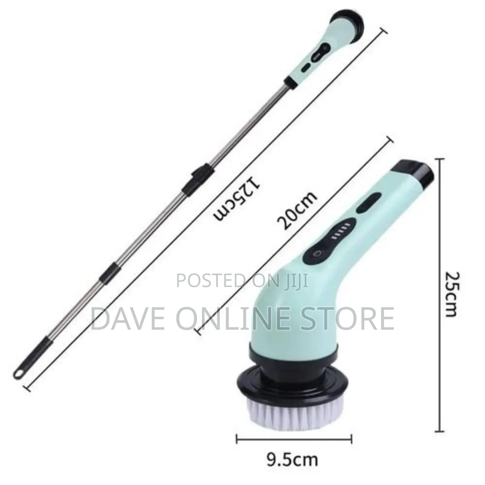 Wireless Rotatable 9-in-1 Electric Cleaning Brush