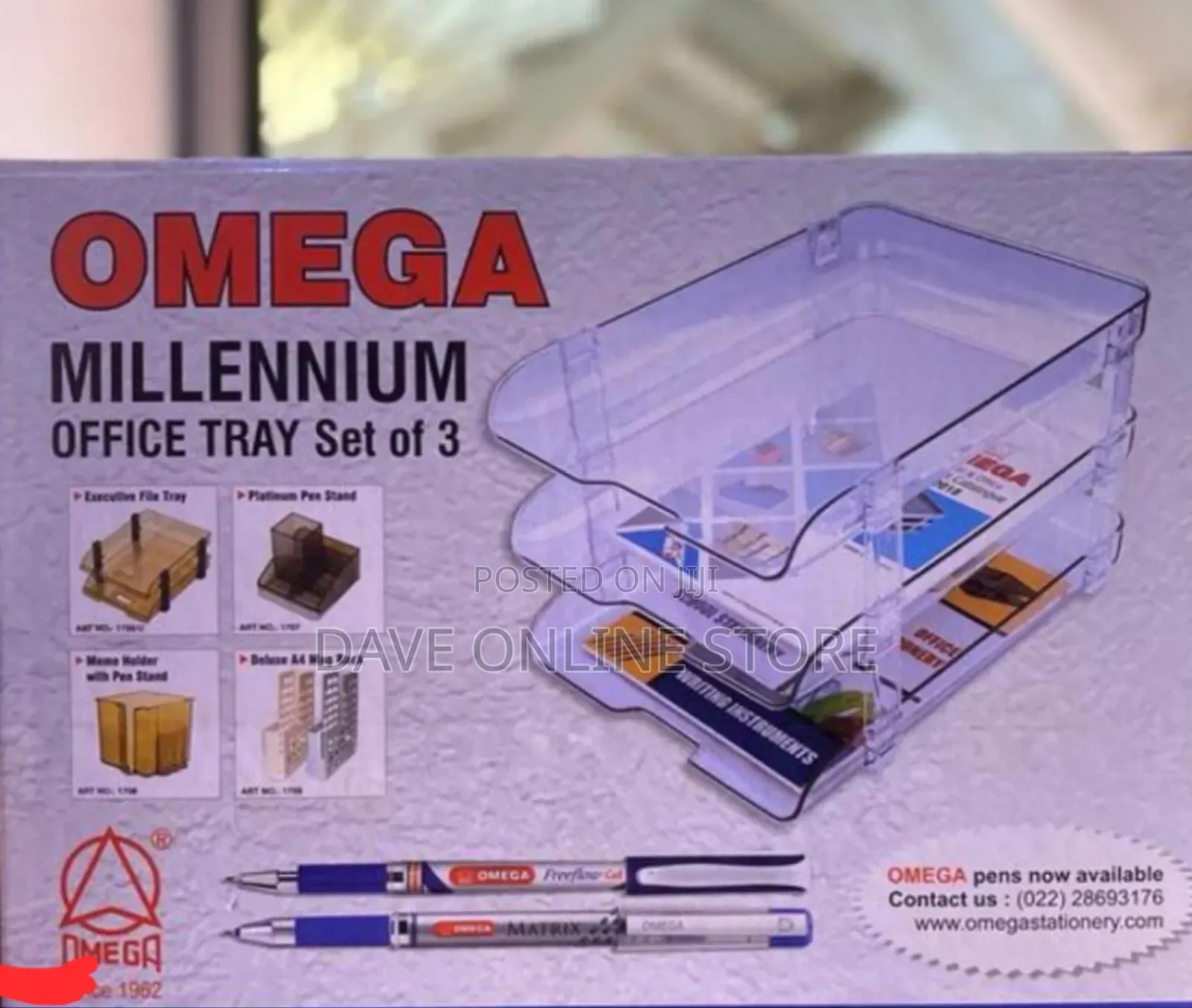 Set of 3 Millenium Office Tray
