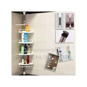Multifunctional Corner Shelf- White