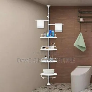Multifunctional Corner Shelf- White