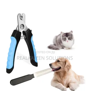 PET FANG Pet Nail Clipper With Safety Guard and Nail Filler