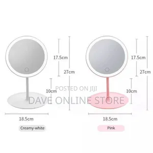 Rechargeable LED Touch Screen Cosmetic Makeup Mirror
